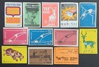 Israeli  namer   nur  Matchbox Labels Lot 30 Different  60s -90s  - Some Rare
