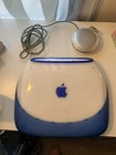 Vintage Apple Ibook G3 366mhz Clamshell Blueberry Laptop M6411  working 