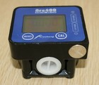 New Lcd 5-digital Oil Fuel Oval 1 2   Gear Flow Meter Diesel Gasoline Kerosene