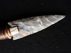 Native American Spear Point Knife   10  Antler Spear Arrowhead     Sb-0726 09240