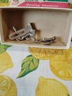 Vintage Singer Sewing Machine Original Box   Attachments