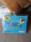 New Ganz Webkinz Plush Brown Bulldog  hm126 Puppy Dog Sealed Tag And Unused Code