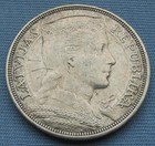 1931 Latvia 5 Lati Silver Coin Position A