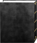 Magnetic Self-stick 3-ring Photo Album 100 Pages  50 Sheets   Black