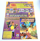 Metal Mario Poster  super Mario 64  - Nintendo Power Magazine Foldout Vintage