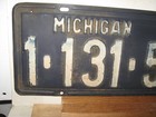 1932 Michigan License Plate 1-131-560