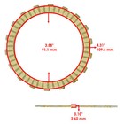 Clutch Friction Plates W  Springs Gasket Kit For Honda Grom 125 Msx125 2014-2020