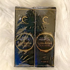 2-pack Organic Hemp Oil Ultra Premium Cold-pressed Support Stress Joint Hair