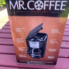Mr  Coffee 12-cup Programmable Black And Chrome New In Box