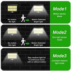 Solar Power Led Light Pir Motion Sensor Outdoor Security Lamp Wall Garden