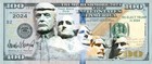 25 Pack President Donald Trump Mt Rushmore Maga  100 Dollars Novelty Potus Money