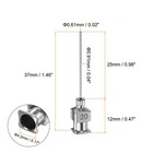 10pcs 20g Stainless Steel Dispensing Needles  1  Glue Needle Tube Blunt Tip