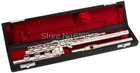 Gemeinhardt 3ob New Arrival 17 Keys Open Hole Flute Gold Lip Silver Plated 