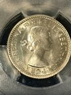 Proof Pcgs Pr66 1958  m  Melbourne Australia Sixpence 6d Silver Coin-jun742