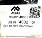 Airpipe Pipe To Pipe Joint Dn40 Ae15 4002 30202040005 1-1 2   case Of 24 
