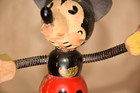 Vintage Geo Borgfeldt 7  Mickey Mouse Fun - E - Flex Figure W  Decals - Rare 