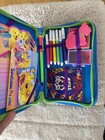 Vtg Lisa Frank Casey   Candy Dogs Ice Cream Sundae Zip Up Stationery Planner