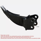 Mini Excavator Ripper Attachment For 1ton To 1 5ton Small Digger Free Shipping