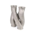 Kyostar Silver Stainless Steel Z Pipe 3d 3inches Exhaust System Universal New