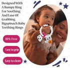Bigspinach Halloween Baby Teether Toy  Ghost Silicone Teething Ring Gift