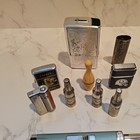 Vintage Lighters Purse Ashtrays Cigarette Case Zippo Colts Oregon Ducks