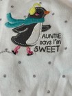 Carters Infant Girls Auntie Says I m Sweet Bodysuit   Tutu Leggings 2 Pc Set 3m