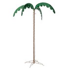 Lighted Coconut Tree 7ft 306 Led Artificial Tree For Outdoor Light Up Fake Tree