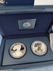American Eagle 2012-s  Two-coin Silver Proof reverse Proof Set 2 Troy Ounces