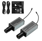 Muslady Digital Wireless Audio Transmitter   Receiver System Xlr Microphone