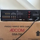 Adcom Gtp-700 Home Theater Preamplifier Tuner -- Original Remote  Manual   Box