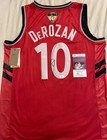 Demar Derozan  10 Signed Autographed Toronto Raptors Jersey  jsa  Coa
