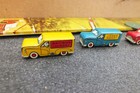 Vtg Louis Marx Motorun Express Hi Way Tin Litho Magic Motion Car Bus Track Box