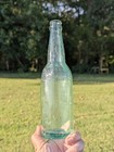 Antique Anheuser-busch Beer Bottle With Embossed Eagle Early 1900s