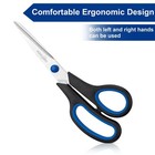Scissors  Boomiboo 8  All Purpose 6 Pack - Comfort-grip Scissors For Office D   