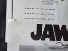 Jaws Original Pressbook 1975 Press Book-unused-steven Spielberg-complete