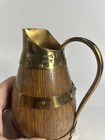 Gerard Lafitte Meilleurs D ouvrier De France Brass Oak Barrel Pitcher 1933 