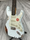 Electric Guitar Rosewood Fretboard Vintage Sss Pickup  Rounded Fret Edge