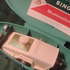 Vintage 1960 Singer Sewing Machine Buttonholer Case   Instructions 489500 489510