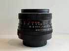 Rare M42 50mm F1 8 Carl Zeiss Jena Pancolar Red Mc Mint Condition Lens Free Ship