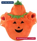 Dog Cat Halloween Pumpkin Costume pet Cosplay Costumes puppy Warm Outfits