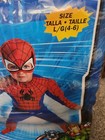 Childs Large 4-6 Spider-man Muscle Chest Padded Costume Dress-up Halloween  2012