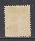 Tobago  Sc 20 Mlh  1885 4p Gray Qv  Short Corner Perf  F-vf 