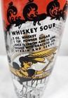 Vintage Mcm Hazel-atlas Ragtime Bar Glass Cocktail Shaker W recipes 