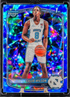 Caleb Wilson Blue Diamond Rookie Refractor Holo Atomic Ice Sp Prizm Unc Rare