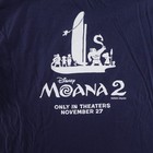 Moana 2 Tshirt Mens Xl  22x30  Blue Movie Amc Theatres Promo Imax Disney Maui