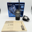 Icom Floating Ic-m36 Vhf Marine Two-way Radio Transceiver 16-ch No Charger  Read