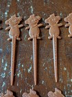 Lot Of 10 Vintage Trader Vics Tiki Swizzle Sticks Menehunes Tiki Bar Stir  4 