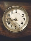 International Time Recording Co  Vintage Antique Oak Time Clock Rare Fancy Front