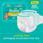 Pampers Swaddlers Diapers  New Born Baby   10 Lb  84 Count