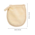 Exfoliating Glove  4pcs Exfoliating Mitt Body Scrub Gloves For Bath Shower Sp   